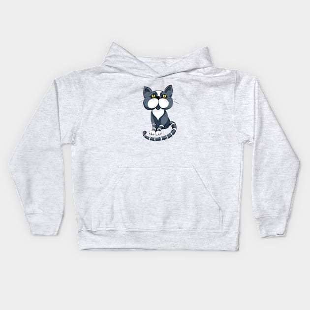 cat Kids Hoodie by kavalenkava